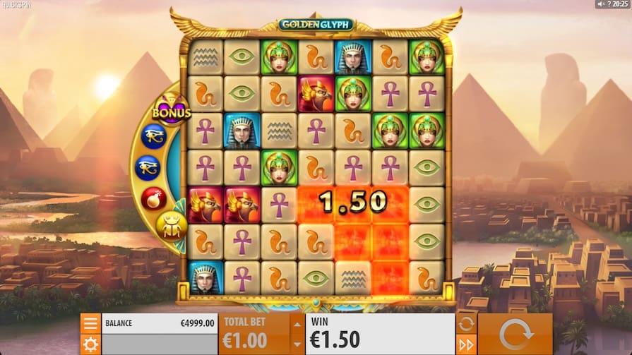 Дизайн игры Golden Glyph