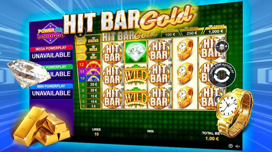 Hit Bar: Gold Powerplay Jackpot