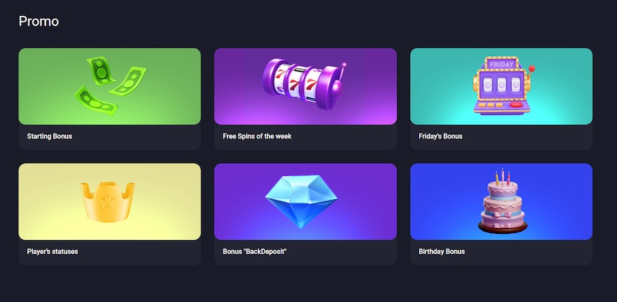 Бонусы в казино Jozz