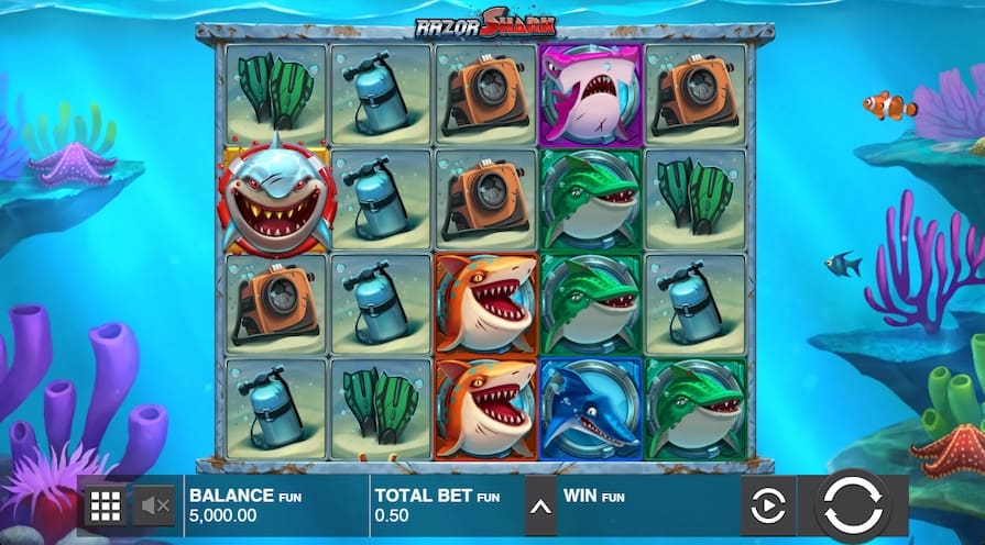 Слот Razor Shark