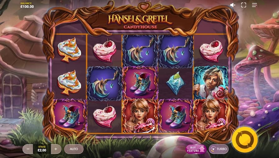Слот Hansel and Gretel Candyhouse