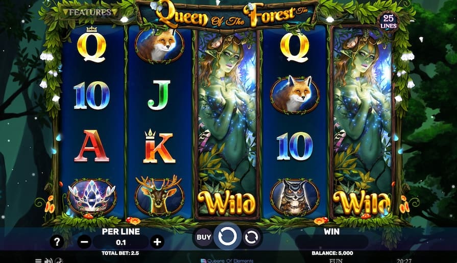Слот Queen of the Forest