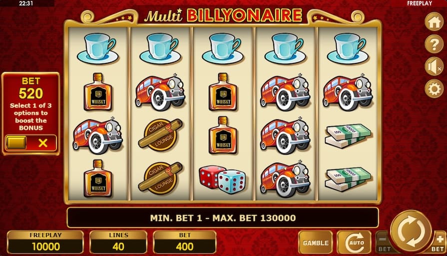 Бесплатная игра в Multi Billyonaire