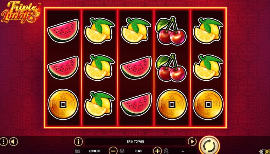 Слот Triple Lucky 8’s
