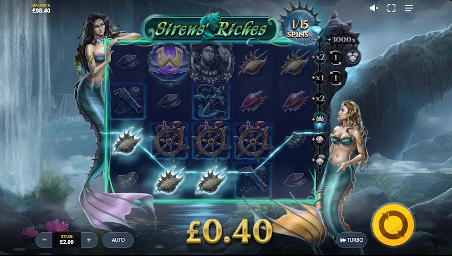 Дизайн игры Siren’s Riches