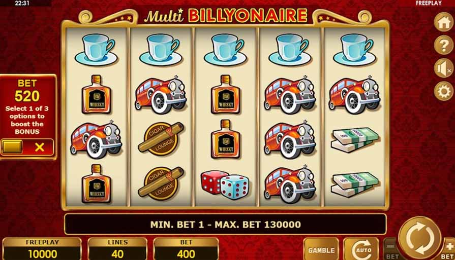 Слот Multi Billyonaire