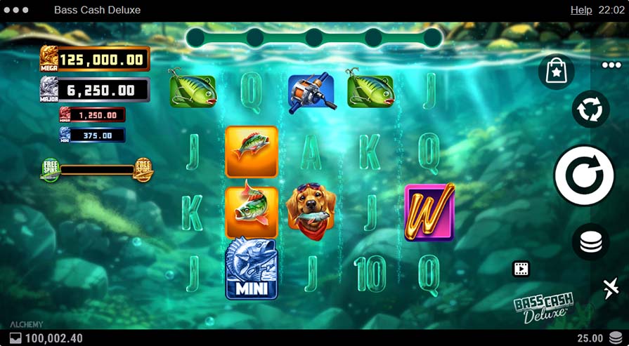 Bass Cash Deluxe игра