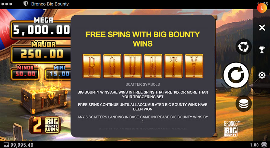 Bronco Big Bounty