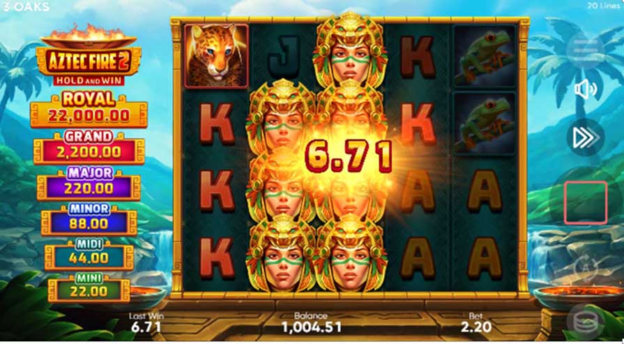 игра Aztec Fire 2