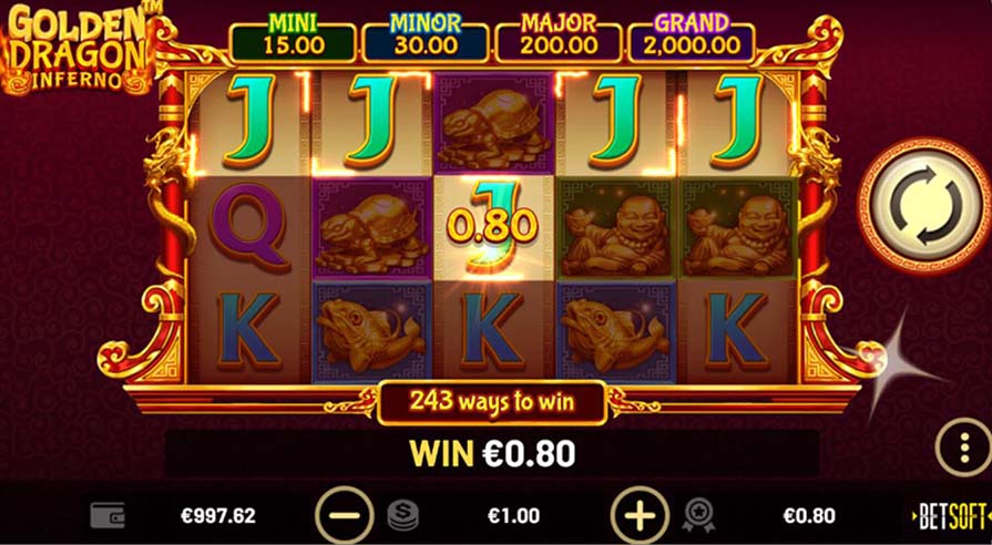 игра Golden Dragon Inferno