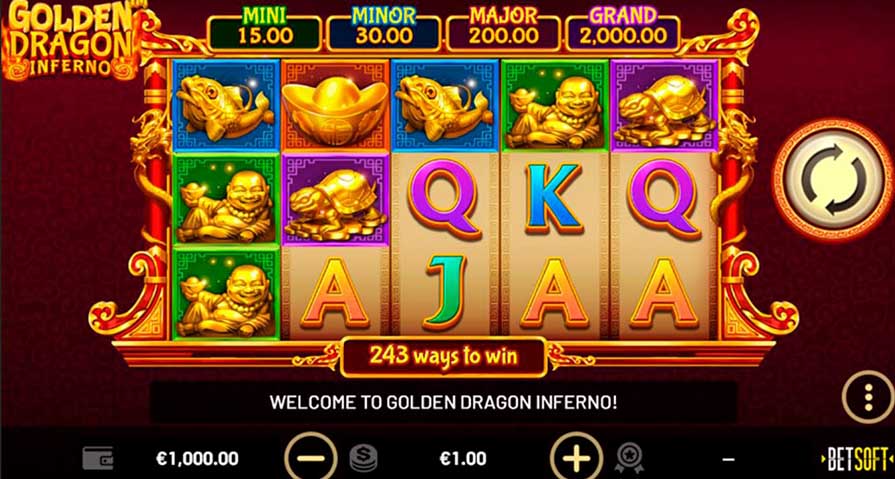 слот Golden Dragon Inferno