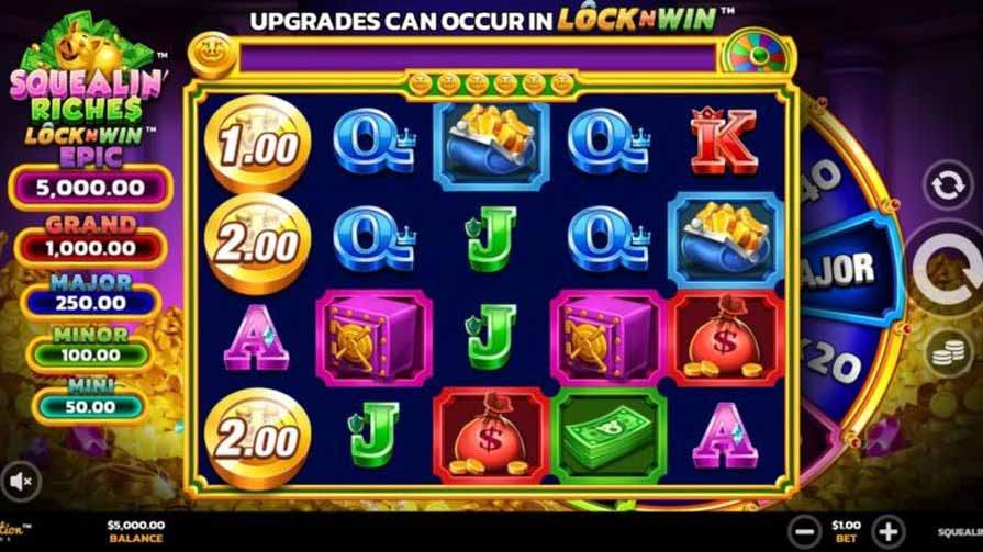 Squealin’ Riches LockNWin