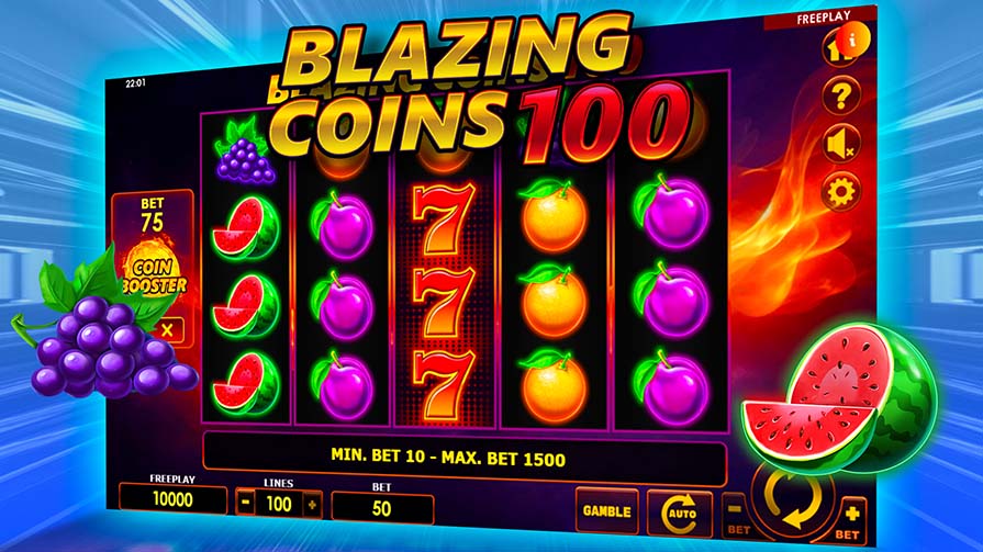 Blazing Coins 100