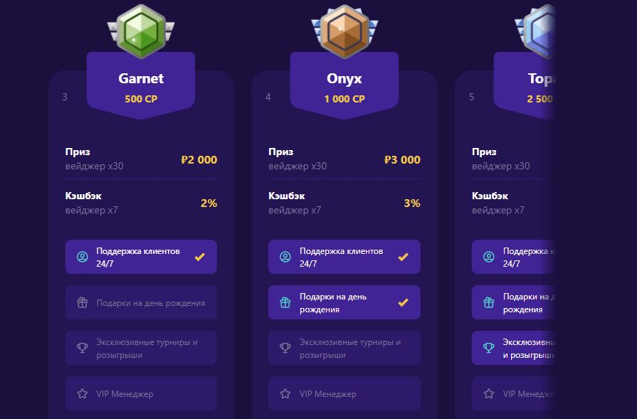Уровень Garnet Cryptoboss