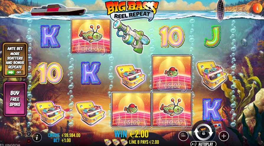игра Big Bass Reel Repeat