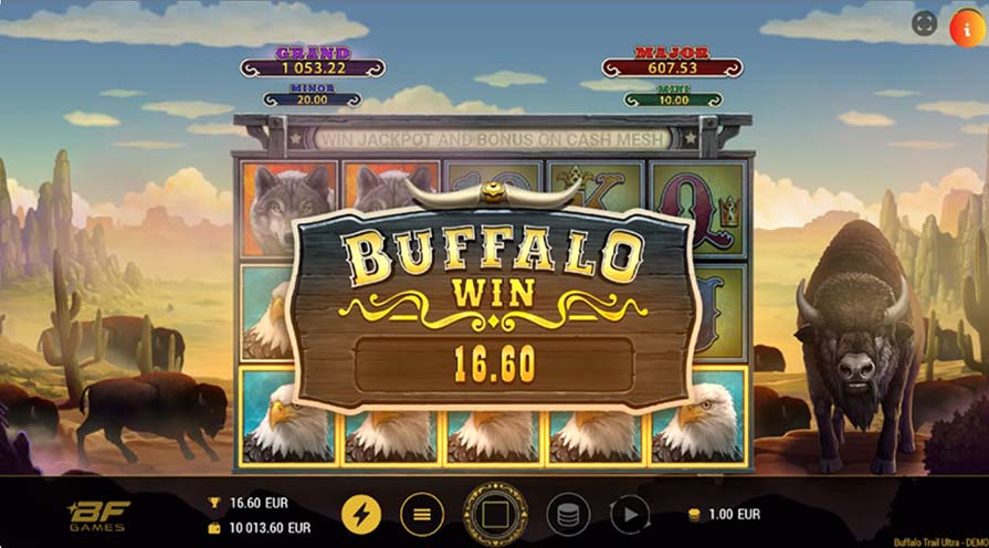 игра Buffalo Trail Ultra