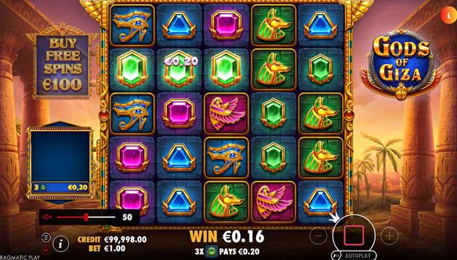 игра Gods of Giza