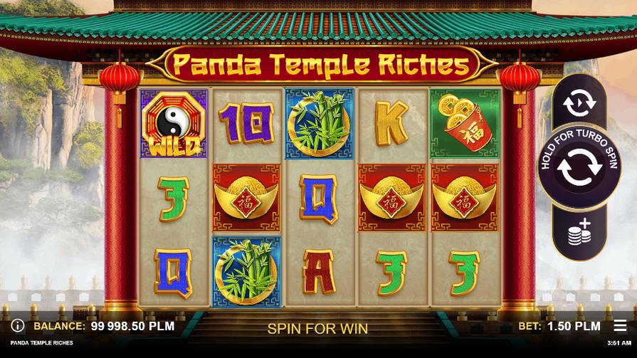 Panda Temple Riches