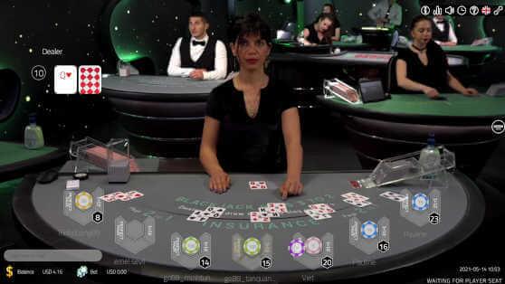 Vivo Gaming Live Blackjack