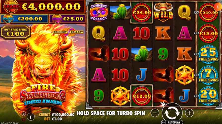 слот Fire Stampede 2