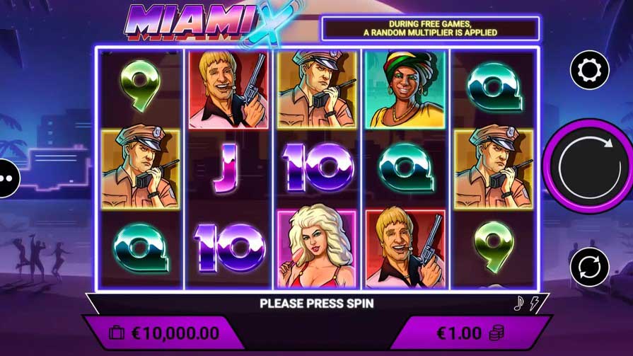 Слот Miami X