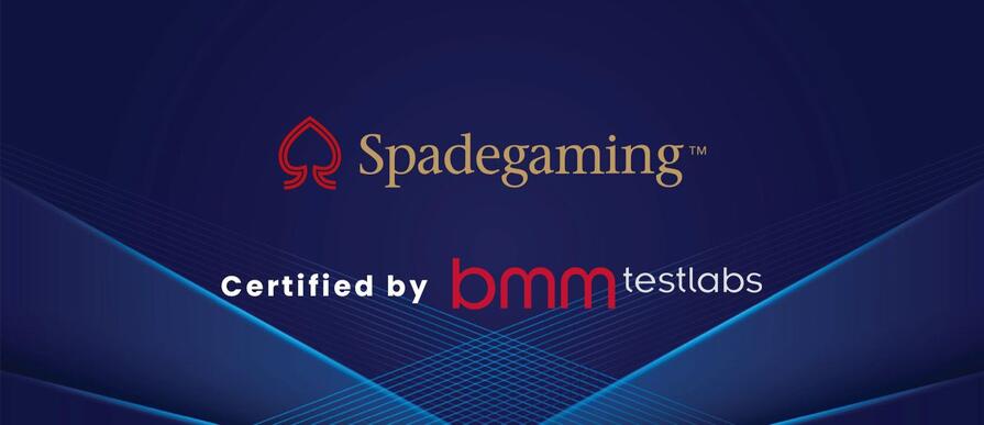 Игры Spadegaming официально сертифицированы BMM Testlabs