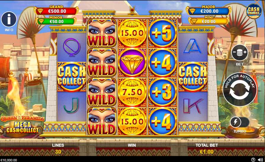 Слот Queen of the Pyramids: Mega Cash Collect