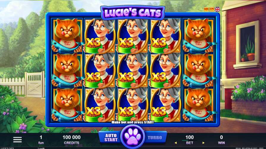 Слот Lucie’s Cats