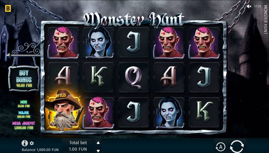 Слот Monster Hunt