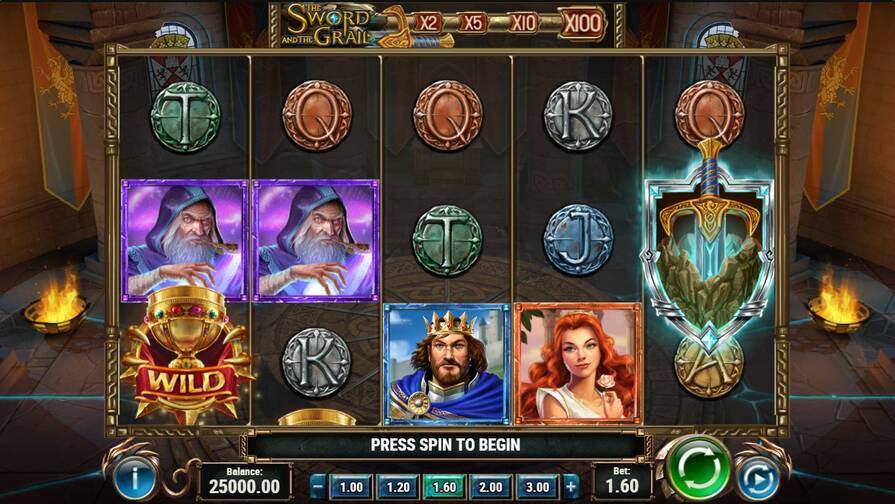 Слот The Sword and The Grail