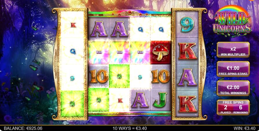 Wild Unicorns бонусы