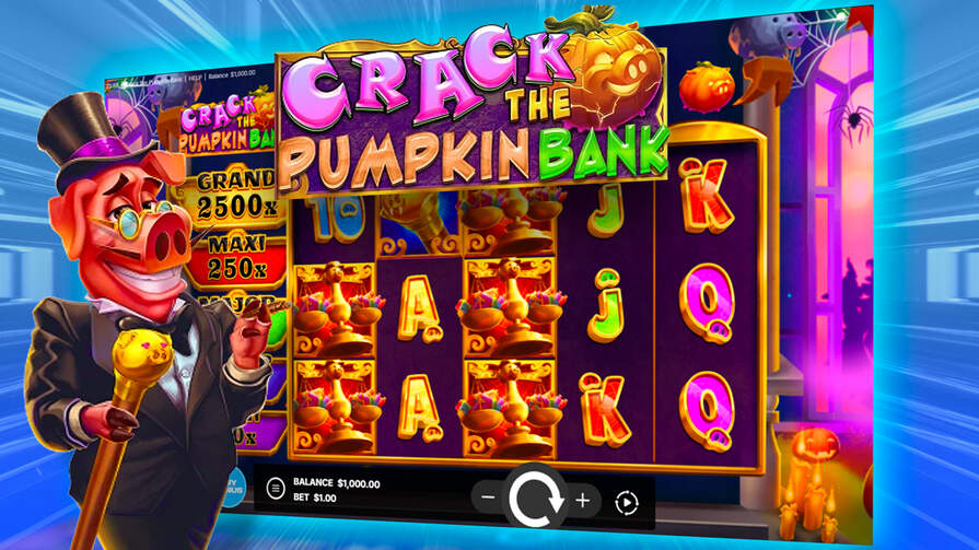 Crack the Pumpkin Bank