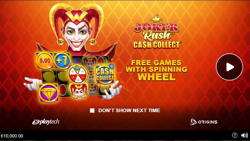 Демо Joker Rush: Cash Collect