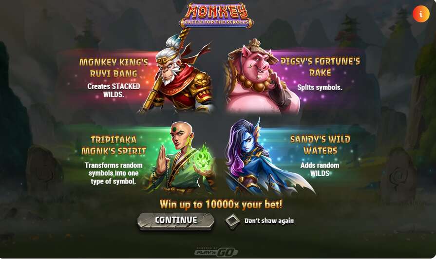 Демо Monkey: Battle for the Scrolls