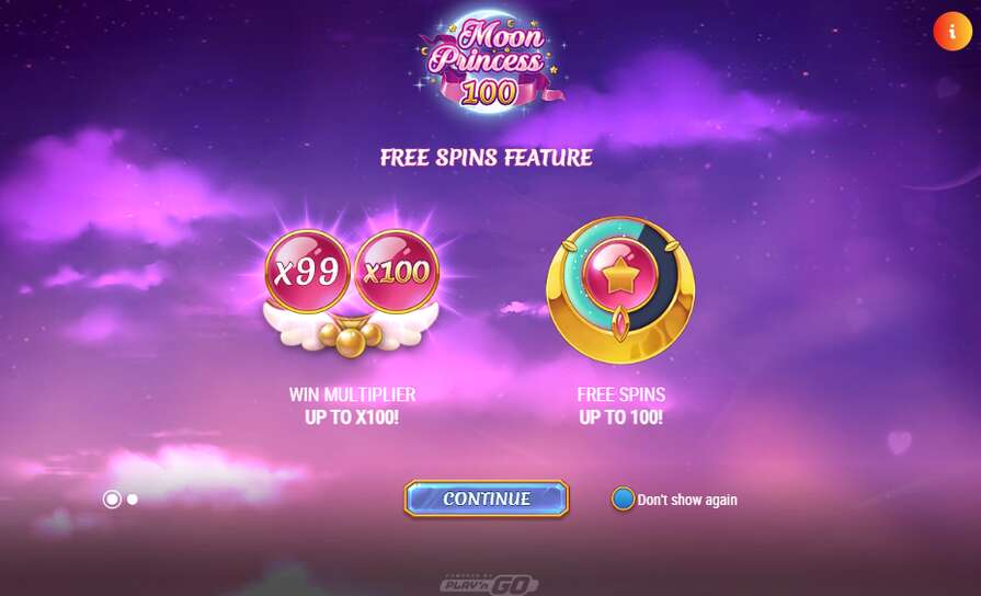 Демо Moon Princess 100