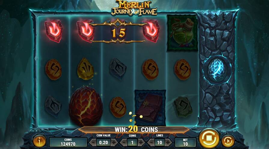 Игра Merlin: Journey of Flame