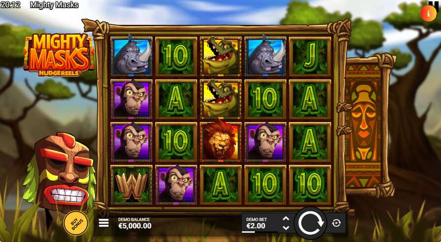 Слот Mighty Masks