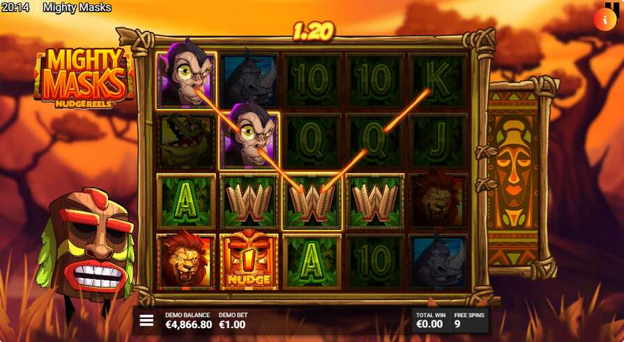 Mighty Masks бонусы