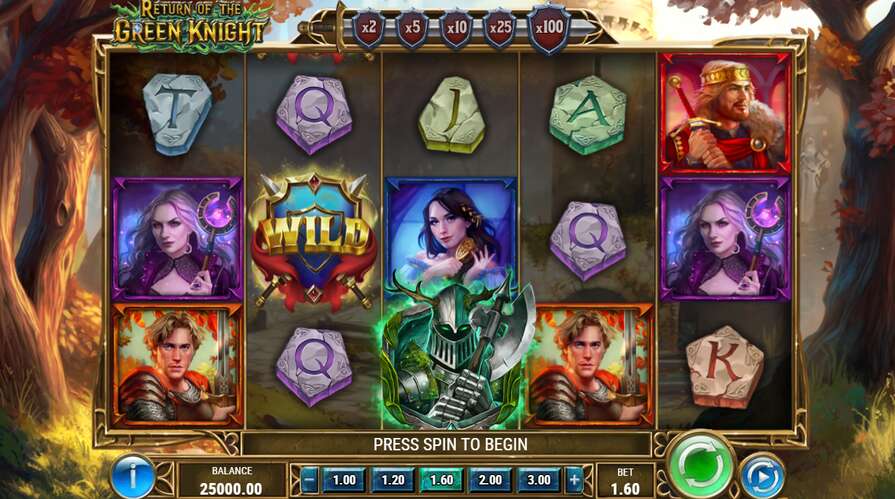 Слот Return of the Green Knight