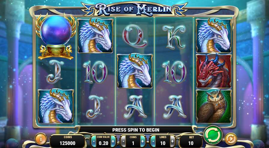 Слот Rise of Merlin