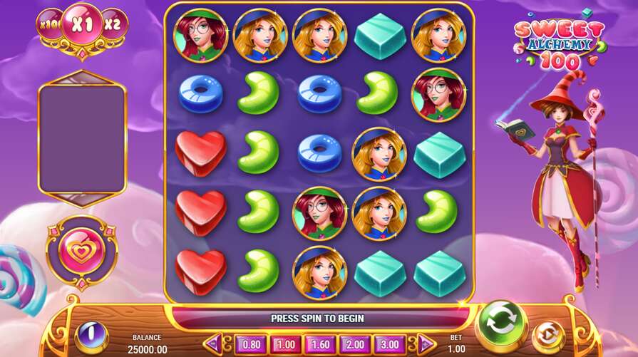 Слот Sweet Alchemy 100