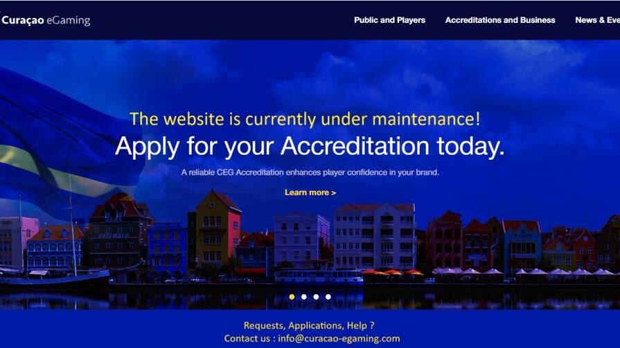 Сайт Curacao eGaming