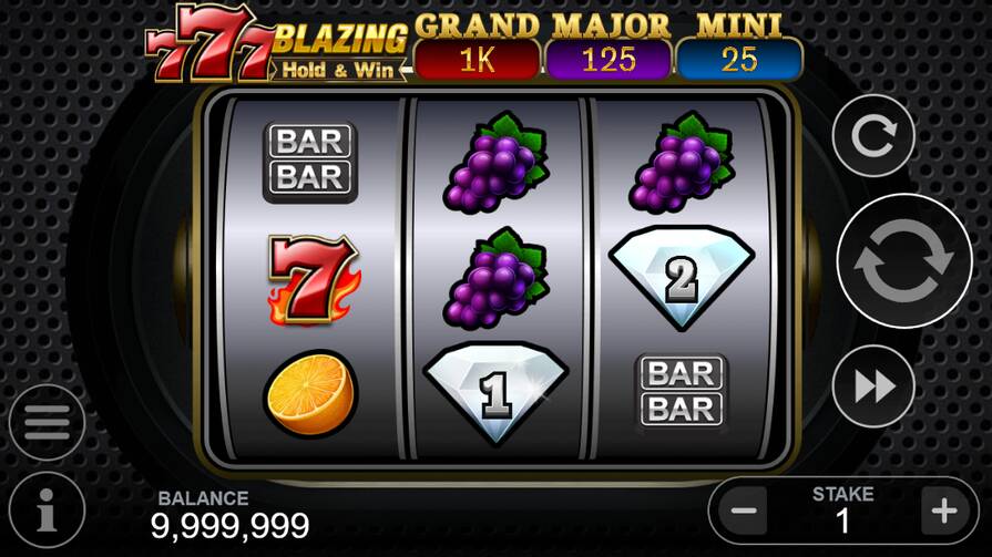 Слот 777 Blazing Hold and Win