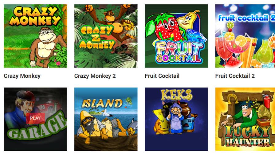 Азартные игры провайдера Igromat