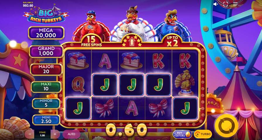 Игра Big Rich Turkeys