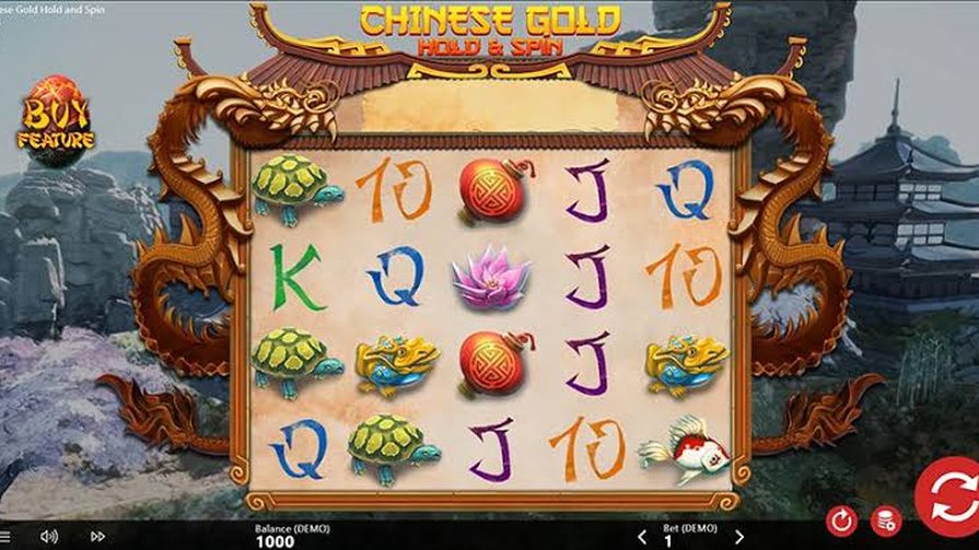 Chinese Gold Hold and Spin