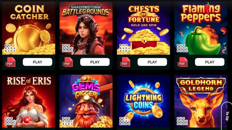 Barbara Bang игры провайдера