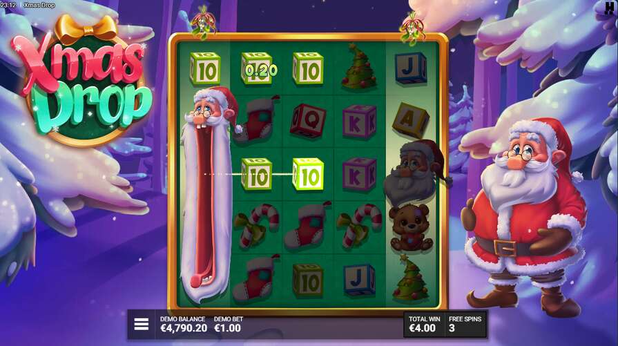 Бонусы в Xmas Drop