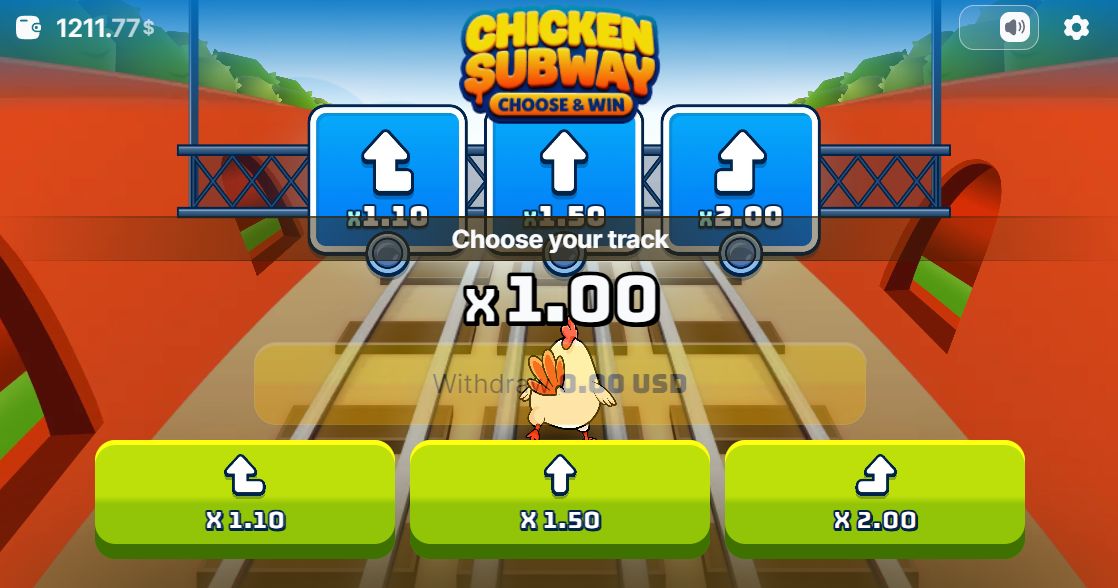 Chicken Subway – демо игра бесплатно