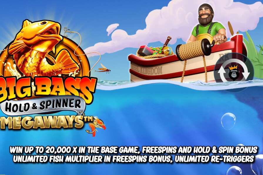 Слот Big Bass Hold and Spinner Megaways